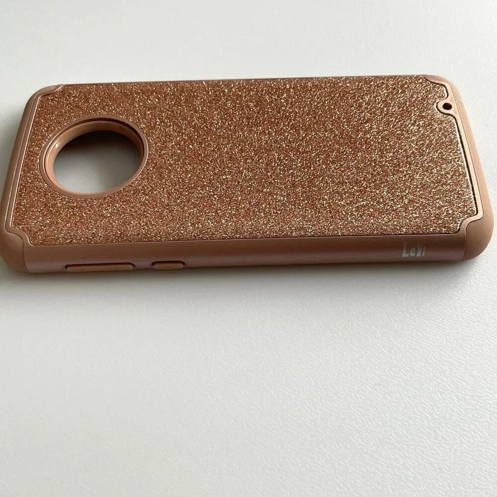 MOTO G6 PLUS PHONE CASE ROSE GOLD